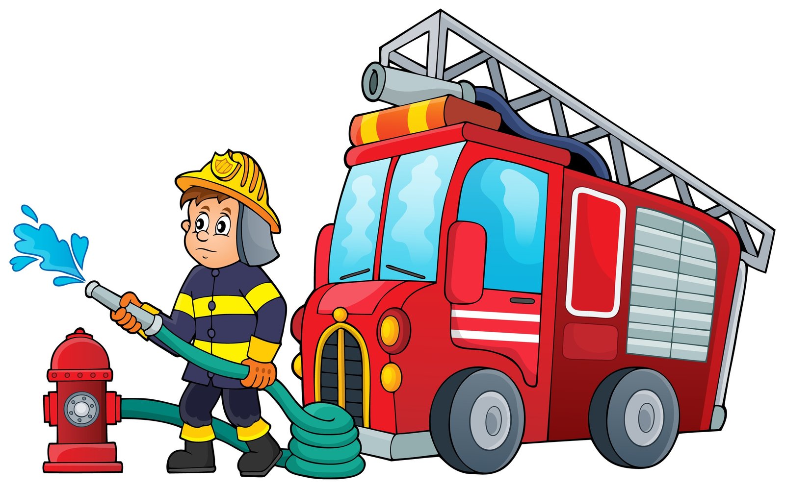 Feuerwehr Aufgaben Clipart Stell dich den spannenden und